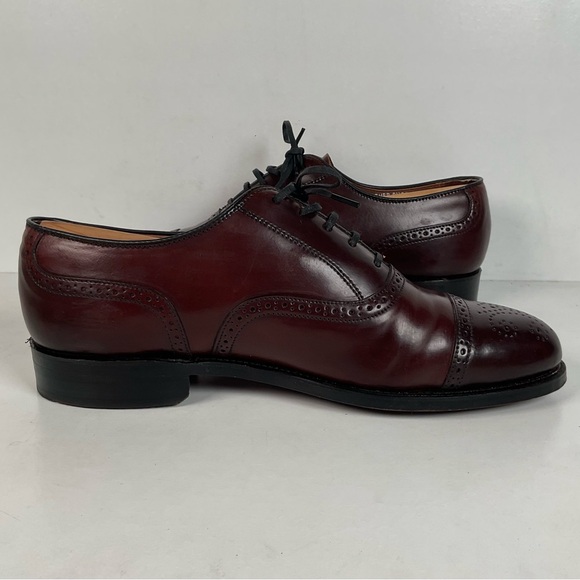 Vintage Hanover Shell Cordovan Oxford Shoes | Cap Toe | USA Made | Men’s 9 D main image 11
